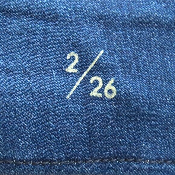 Liverpool Kimberly Bootcut Mid-Rise Stretch Dark Wash Denim Jeans Size 2/26 - Picture 9 of 11